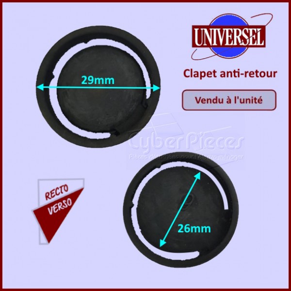 Clapet anti-retour universel CYB-080217