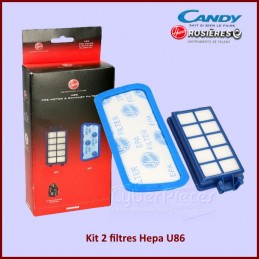 Kit 2 filtres Hepa U86 Candy 35601767 CYB-234672