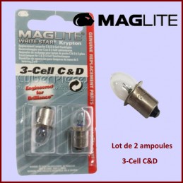 Lot de 2 ampoules Maglite...