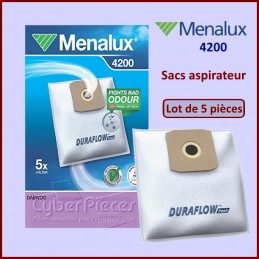 Lot de 5 Sacs aspirateur Menalux 4200 - 9001961342 CYB-032186