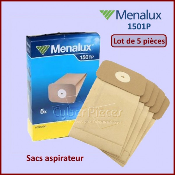 Lot de 5 Sacs aspirateur Menalux 1501P - 9001967547 CYB-029520