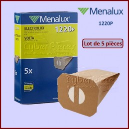 Lot de 5 Sacs aspirateur Menalux 1220P - 9001966366 CYB-318792