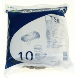 Lot de 10 Sacs aspirateur Menalux T58 CYB-395281