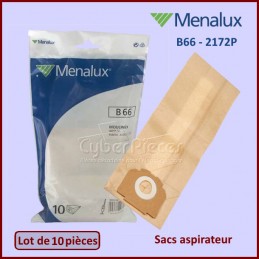 Lot de 10 Sacs aspirateur Menalux B66 - 2172P CYB-253574