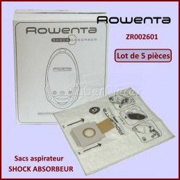 Lot de 5 Sacs aspirateur Rowenta ZR002601 CYB-408370