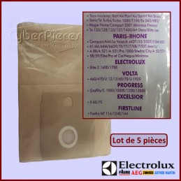 Lot de 5 sacs aspirateur 5286