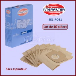 Lot de 10 sacs aspirateur...