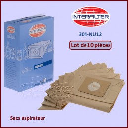 Lot de 10 sacs aspirateur...