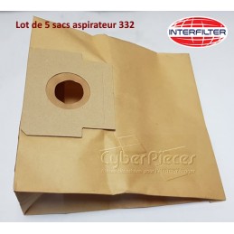 Lot de 5 sacs aspirateur...