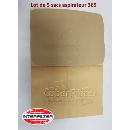 Lot de 5 sacs aspirateur...