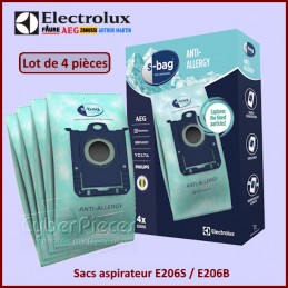 Lot de 4 sacs aspirateur E206S Electrolux 9001684605 CYB-252539