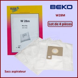 Lot de 4 sacs aspirateur W28M Bluesky CYB-366724