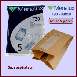 Lot de 4 Sacs aspirateur Menalux T30 - 3301P CYB-253352