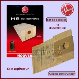 Lot de 5 sacs aspirateur adaptable Hoover H8 CYB-190565