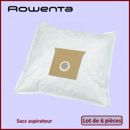 Lot de 6 Sacs aspirateur ROWENTA ZR470 CYB-130196