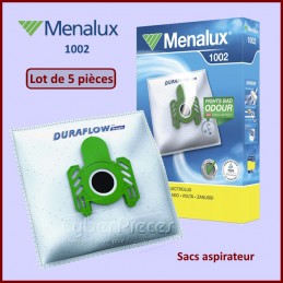 Lot de 5 sacs aspirateur Menalux 1002 - 9001961367 CYB-252676