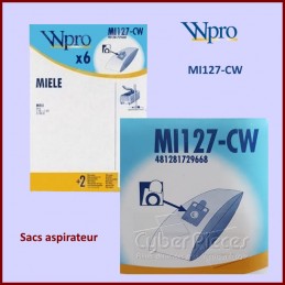 Lot de 6 Sacs aspirateur...