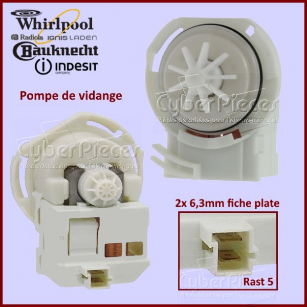 Pompe de vidange Copreci EBS105/01 Indesit C00272301