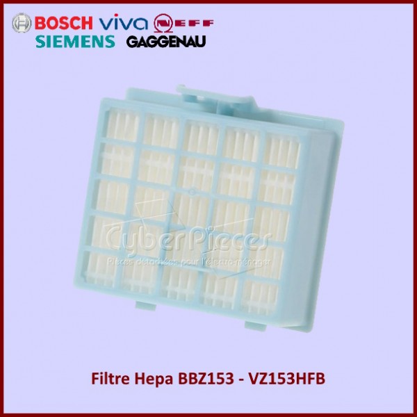 Filtre Hepa BBZ153 adaptable Bosch 00578731 CYB-295857