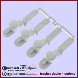 Touches clavier Whirlpool 481241029501 CYB-342599