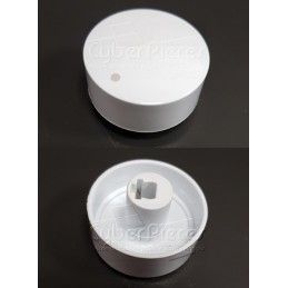 Bouton blanc Indesit C00144061