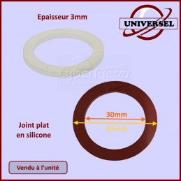 Joint plat résistance en silicone Ø 41x30x3mm 1500566 CYB-347228