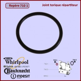 Joint torique répartiteur Whirlpool 481253268111 CYB-271004