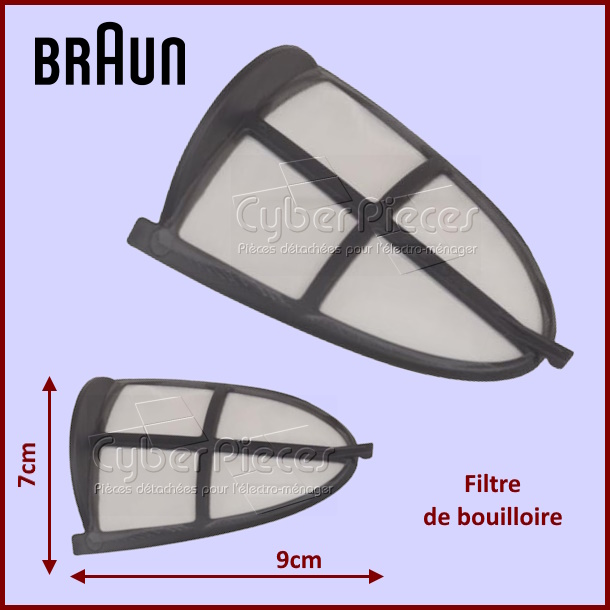 Filtre de bouilloire Braun 67050589