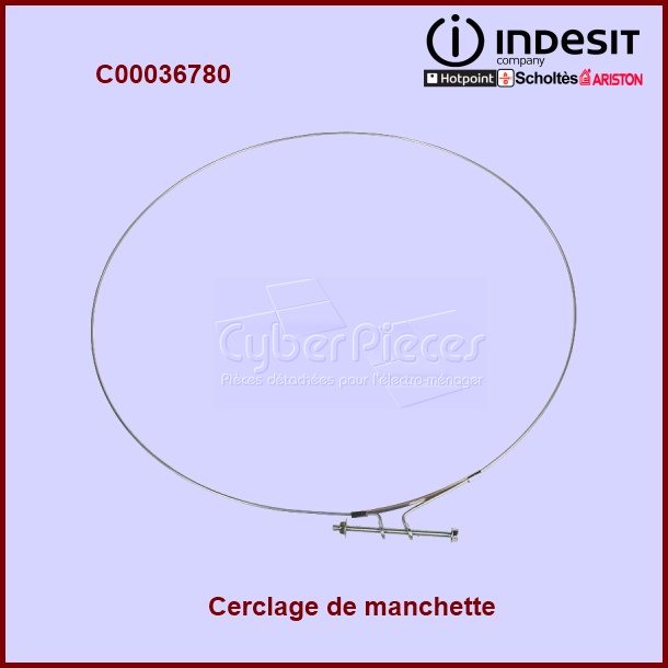 Cerclage de manchette Indesit C00036780