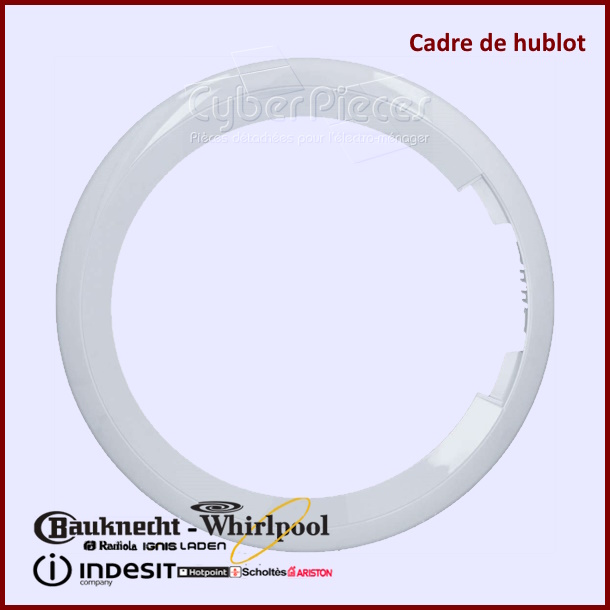 Cadre de hublot Whirlpool 481071423961