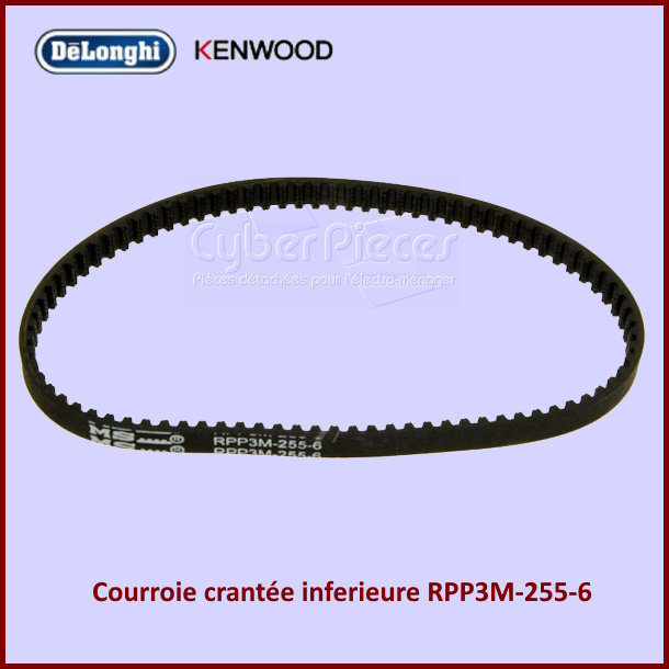 Courroie inferieure RPP3M-255-6 Kenwood KW663931