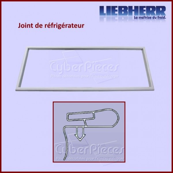 Joint de porte à clipser Liebherr 7108499  1112x740mm