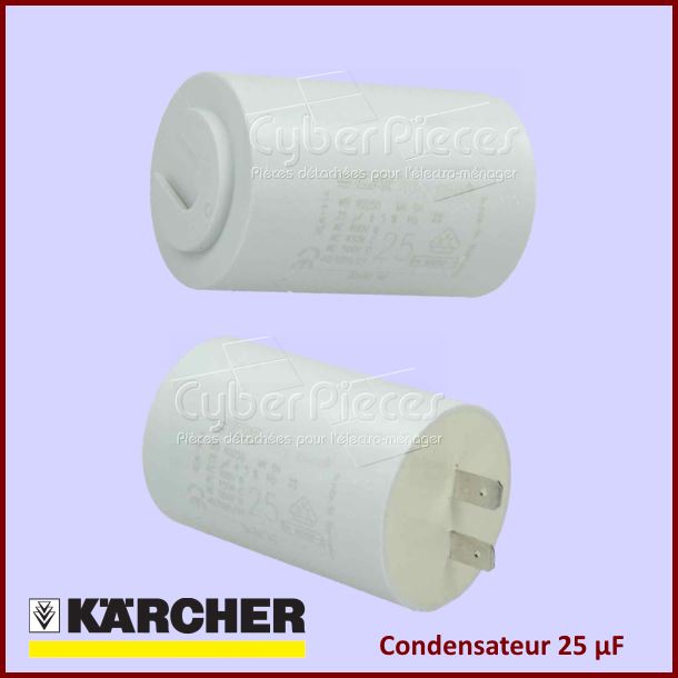 Condensateur 25µF (25mF) Karcher 90850130