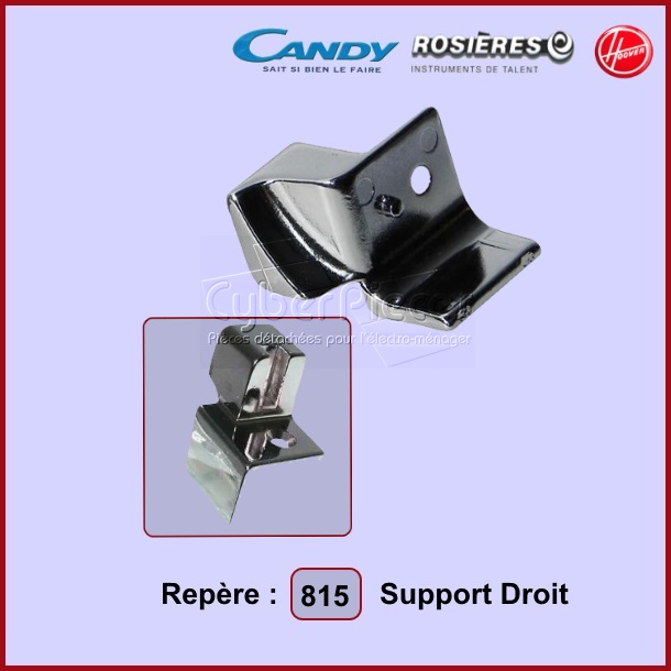 Charnière Droite de couvercle Candy  92735000