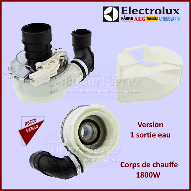 Corps de chauffe 1800W Electrolux 4055373726
