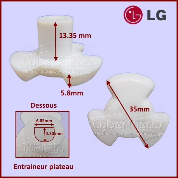 Entraineur plateau LG 4370W1A006B - 3B72373A