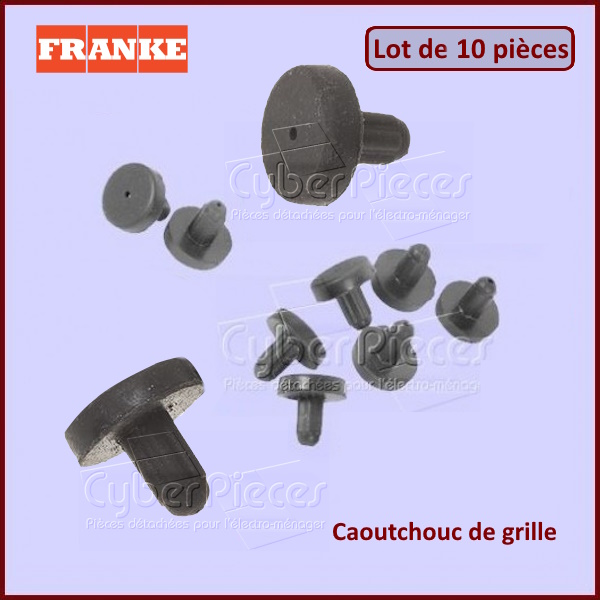 Lot de 10 patins de grille FRANKE 1330053720