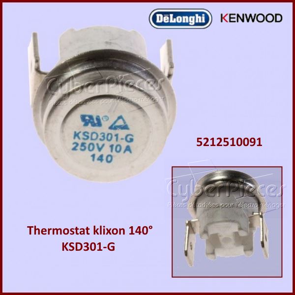 Thermostat klixon 140° - KSD301-G  5212510091