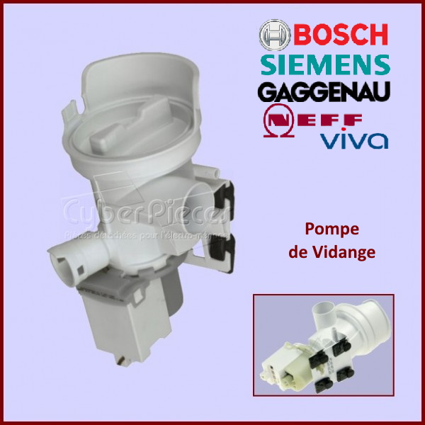 Pompe De Vidange 00444340 -  Pièces machine à laver
