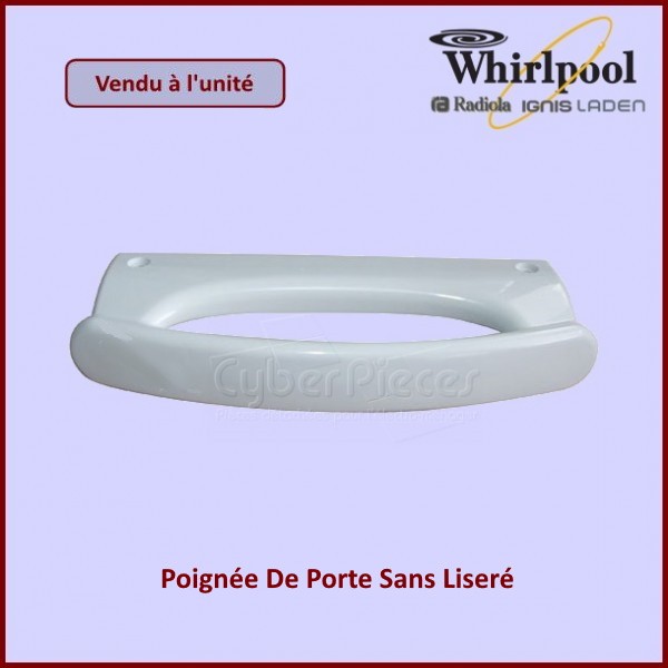 Poignée Porte Whirlpool 481249818347