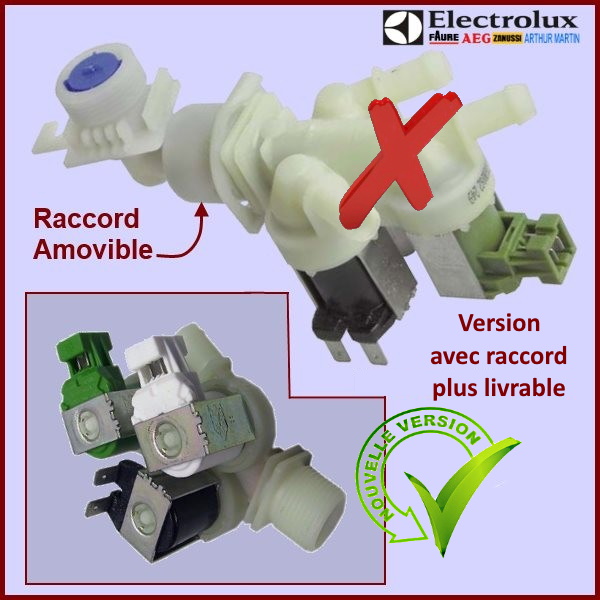 Electrovanne 3 voies Electrolux 1468766405