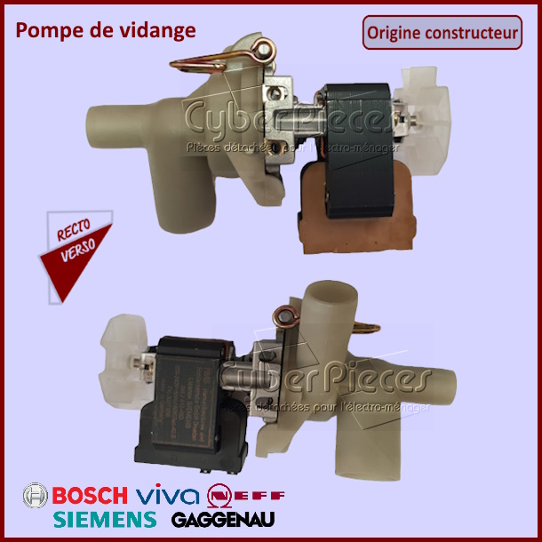 Pompe de vidange origine Bosch 00140384
