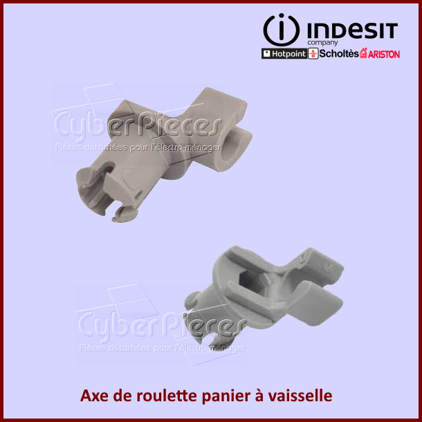 Axe de roulette seul Indesit C00257142