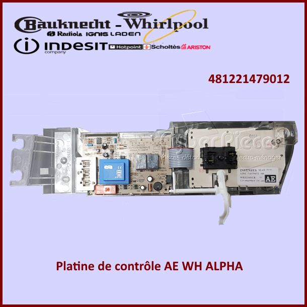Carte électronique Whirlpool 481221479012
