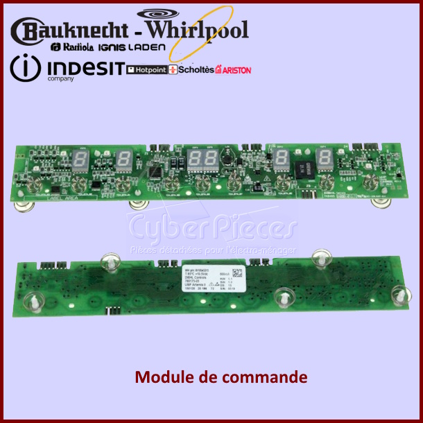 Carte électronique Whirlpool 481010545215