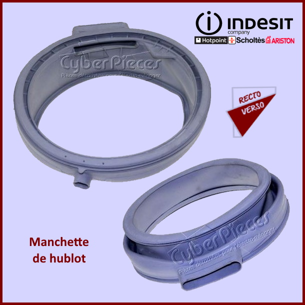 Manchette de hublot Indesit C00045394