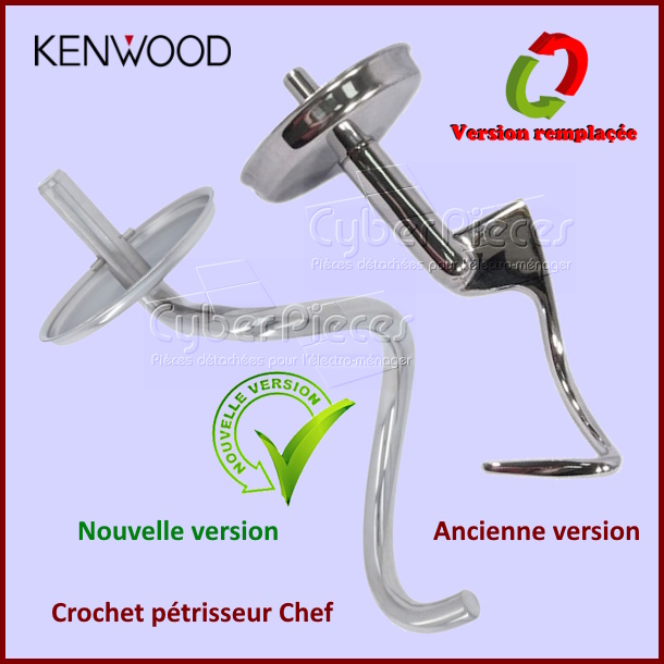 Crochet pétrisseur Kenwwod MAJOR AW20011050