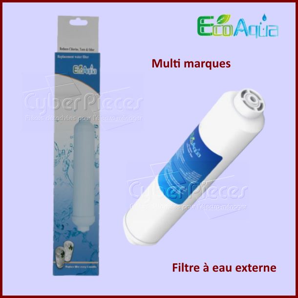 Filtre externe standard pour réfrigérateur US / Sans fixations