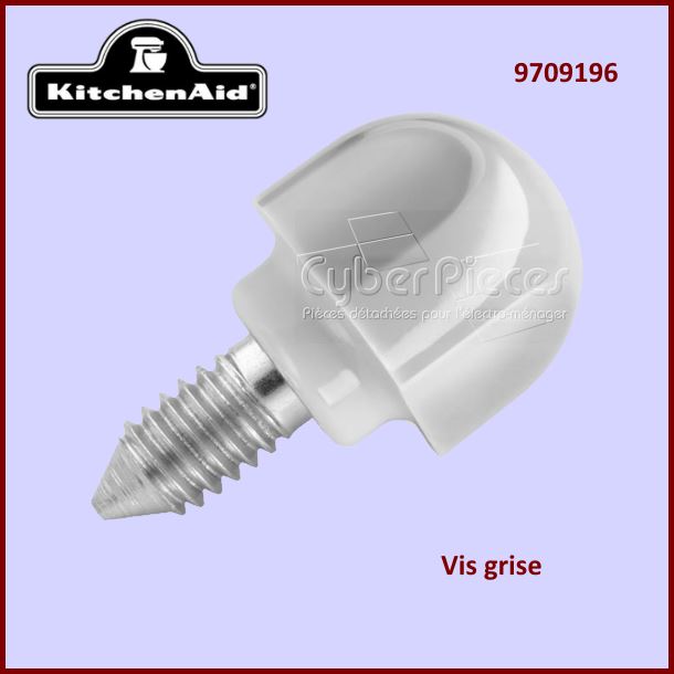 Vis grise de fixation Kitchenaid 9709196