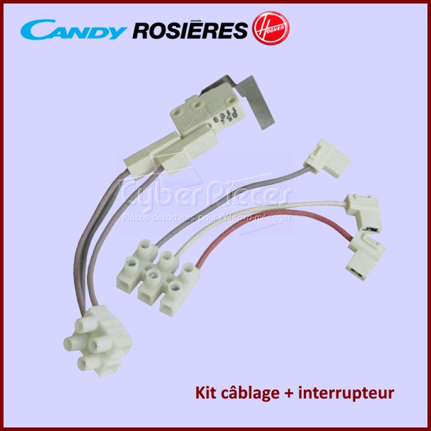 Kit filerie avec micro interrupteur Candy 93963910